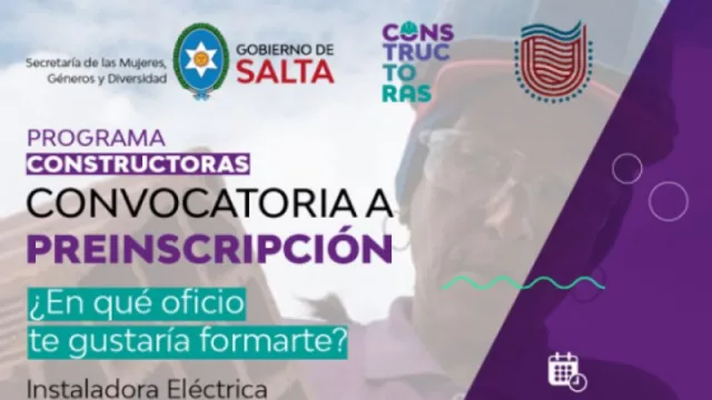 ¡Oportunidad!: "Constructoras" capacitará a mujeres en oficios y les dará apoyo económico