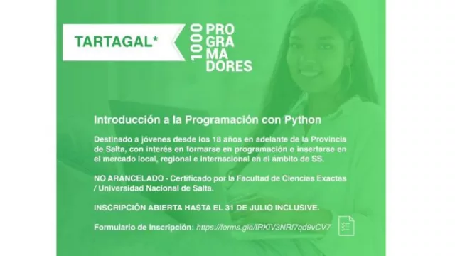 Sigue la formación de programadores en Salta (la capacitación se traslada a Tartagal)