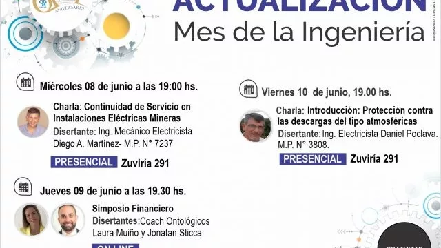 ¡Atención ingenieros! Jornadas gratuitas de actualización por el Mes de la Ingeniería