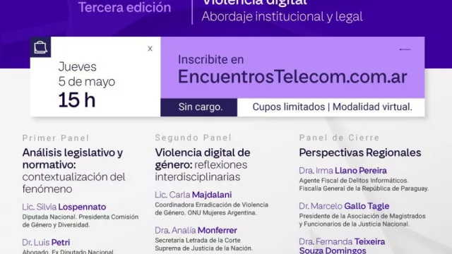 Telecom abre la edición 2022 del ciclo Encuentros 4.0 con el tema “Violencia digital” (la importancia de la tecnología)