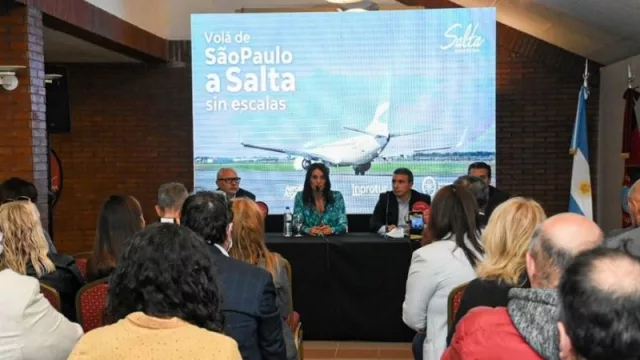 Ya están a la venta los pasajes Salta – San Pablo (serán tres vuelos semanales desde julio)