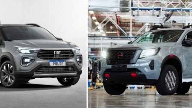 Los nuevos Fiat Pulse y Nissan Frontier llegan en abril