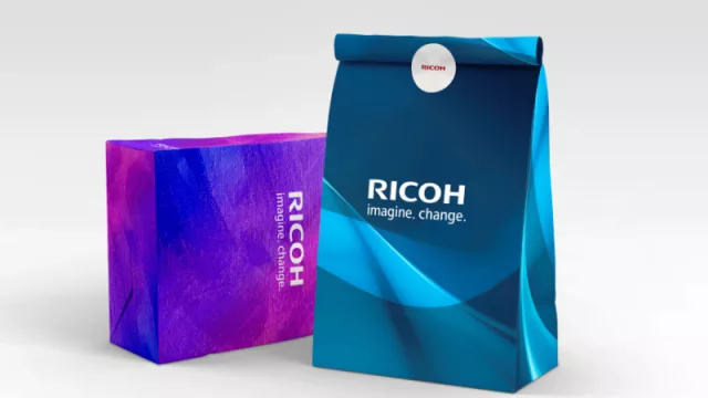 El packaging también se puede personalizar (con Ricoh)