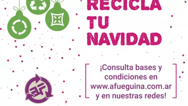 Concurso "Reciclá tu Navidad" 2021 con Agrotécnica Fueguina y ganá