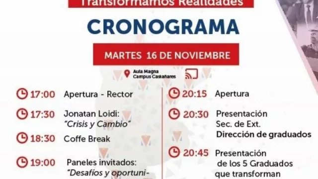 Ya falta menos: La UCASAL reunirá a sus graduados bajo el lema "Transformamos realidades” 