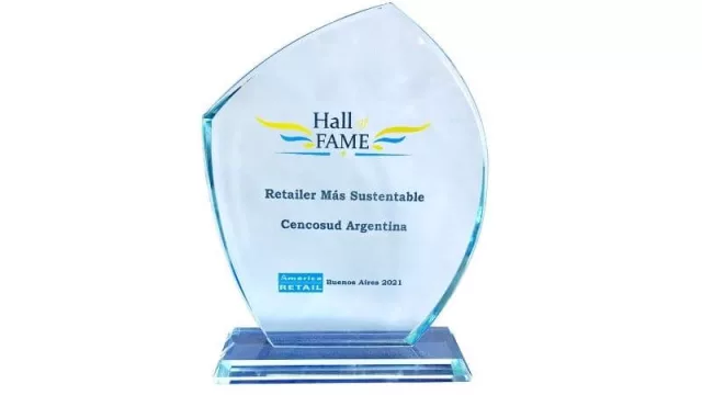 Cencosud fue nombrado el Retailer Más Sustentable en los premios Retail Hall of Fame 2021 (compitió con Mercado Libre y Carrefour)