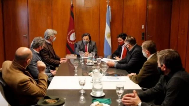 Sáenz escuchó las inquietudes de la Mesa de Enlace de Entidades Agropecuarias