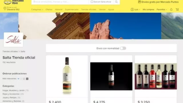 La Tienda Oficial de Salta en Mercado Libre está esperando tus productos y servicios