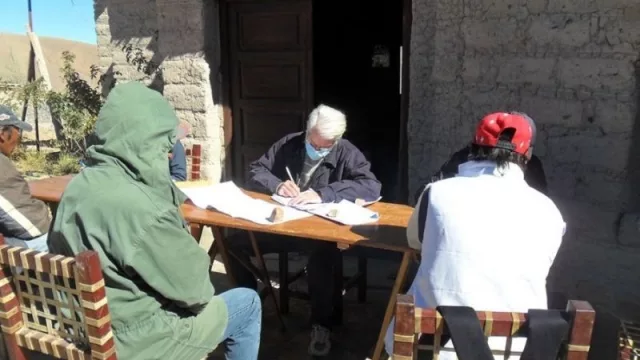 En la Comunidad Originaria El Rosal – Etnia Tastil 25 productores familiares cultivan y se dedican la ganadería menor 