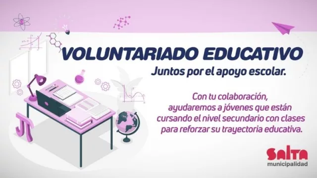 Dicen que enseñar es aprender dos veces, se abrió la convocatoria para formar parte del voluntariado educativo