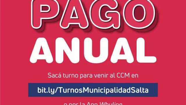 Última semana para acceder a los beneficios del Pago Anual de la Municipalidad
