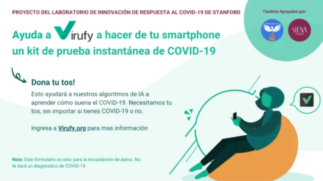 ¿Dudás si te agarraste el COVID? Tosele al celu entonces