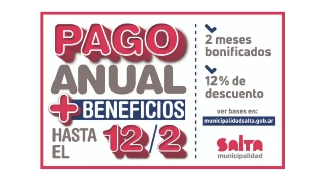 Municipalidad de Salta: habilita el pago anual de impuestos y tasas en natatorios