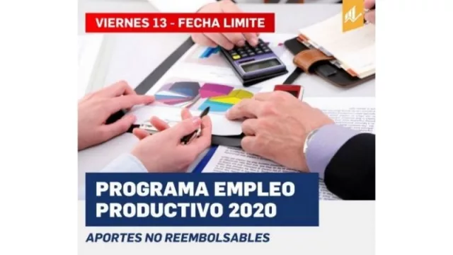 Hasta el viernes tenés tiempo para pedir financiamiento para tu proyecto productivo