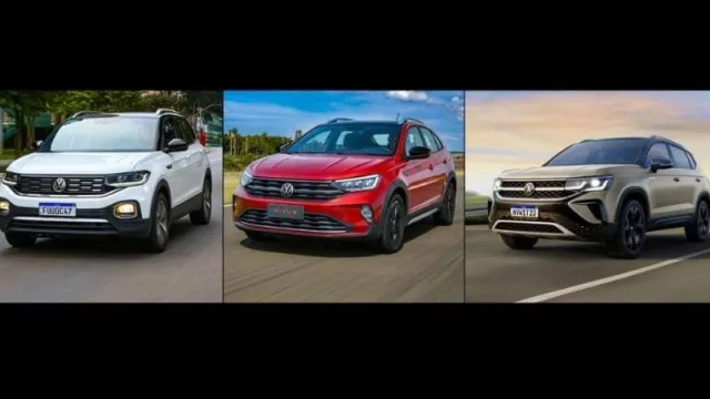 T-Cross, Nivus y Taos: así quedarán posicionados los SUV de VW