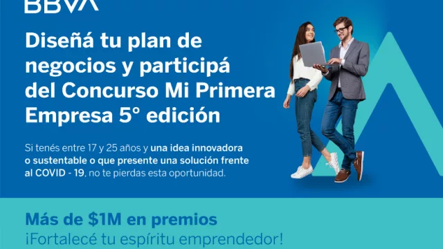 Extendieron el plazo para ingresar al concurso Mi Primera Empresa del BBVA