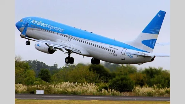 Aerolíneas Argentinas vuelve con sus vuelos regulares