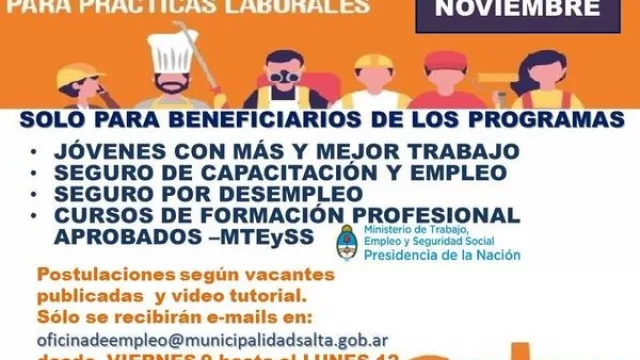 ¿Sos beneficiario de algún programa de empleo? Esta nota es para vos