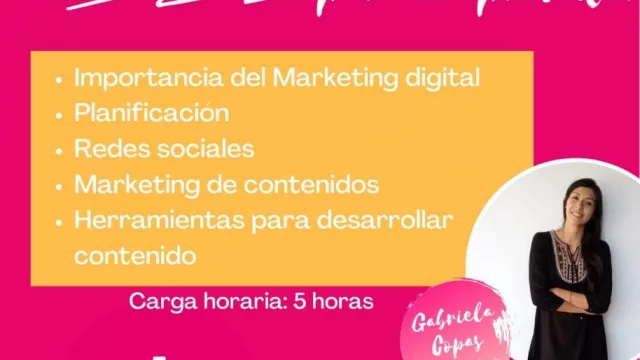 ¿Sos mujer y tenés un negocio? Para vos dictarán una capacitación sobre “Marketing Digital para Emprender”