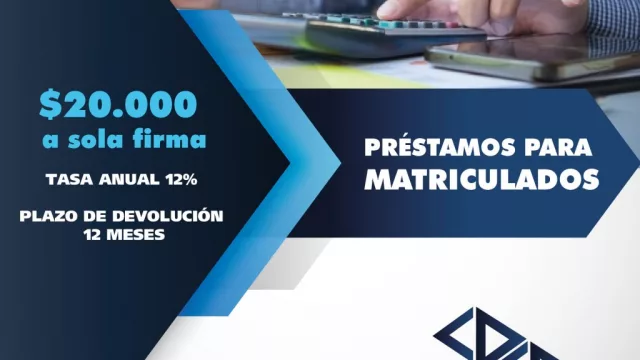 El Consejo Profesional de Ciencias Económicas ofrece préstamos especiales para sus matriculados