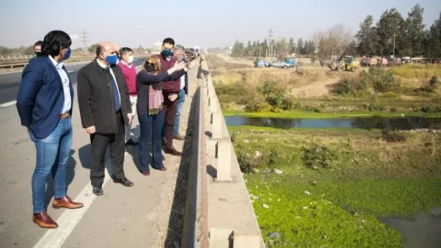 Realizarán una inversión millonaria para limpiar el canal Sur y evitar inundaciones 