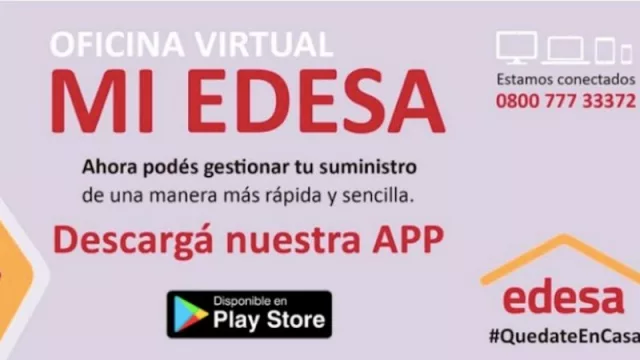 No te compliques: EDESA te recuerda los medios de pago disponibles