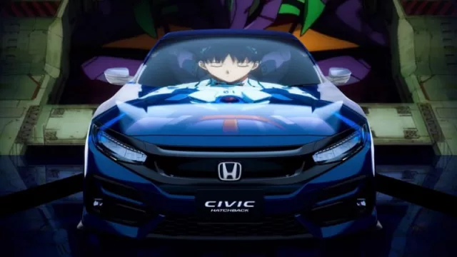 Una bomba: Honda Civic versión Evangelion, la estrella del anime