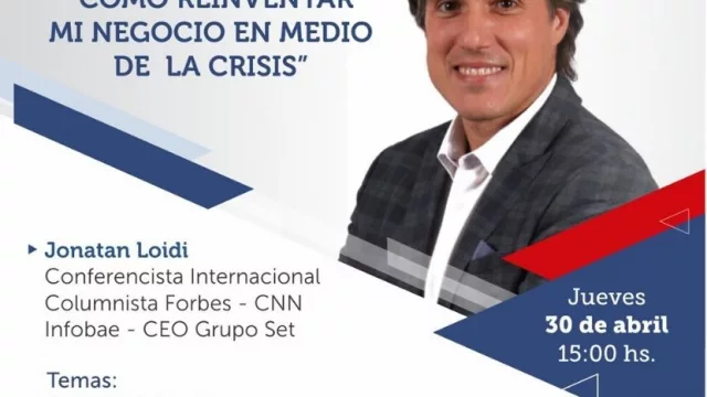 Ideas para reinvertar tu negocio en tiempos de crisis, tema de una conferencia online