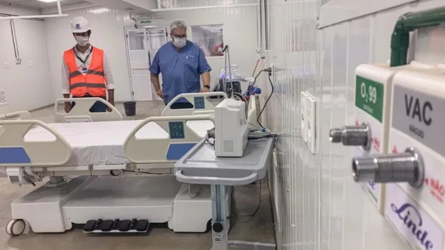 En menos de un mes entregan hospital de contingencia (100% de materia prima y mano de obra paraguaya)