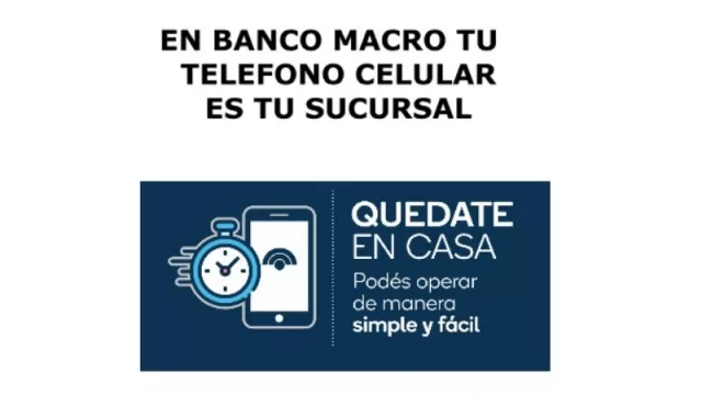 Ahora Macro permite nuevas operaciones desde el celular