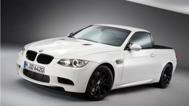 Un flash: así nació la potente y lujosa pickup BMW M3