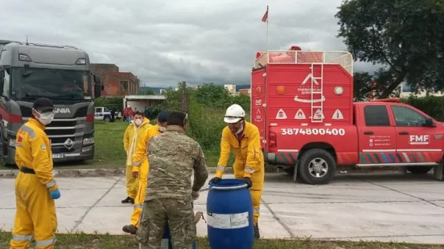 Empresas que se comprometen: FMF regaló 60 mil litros de lavandina para ayudar en la lucha contra el coronavirus