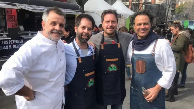 Don Cirilo la rompió en la feria Masticar y ahora no hay quien lo pare