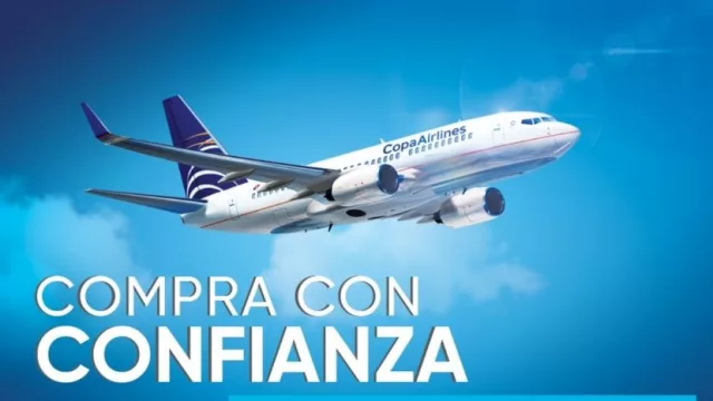 La aerolínea panameña Copa Airlines lanzó la campaña “Comprá con confianza”
