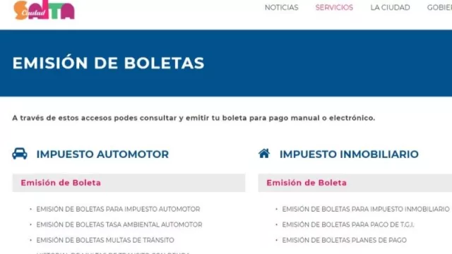 ¿Querés pagar el anual de la Municipalidad? Ahora podés imprimir la factura desde la página web