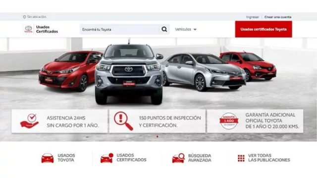 Todos los usados de la red Toyota, en un sólo sitio