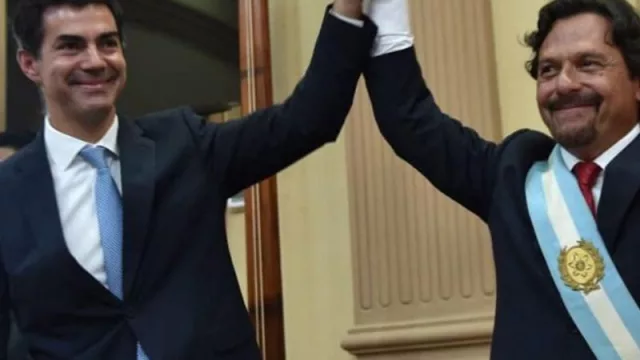 Gustavo Sáenz asumió su mandato con la promesa de abrir “una nueva etapa”