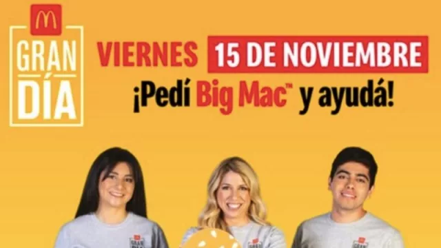 Gran Día solidario: McDonald’s suma a Mercado Pago en la venta anticipada de Big Mac