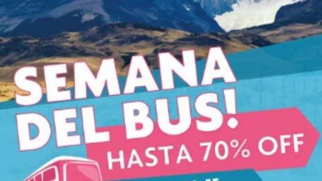 Se viene la primera Semana del Bus: para viajar por Argentina hasta con 70% de descuento