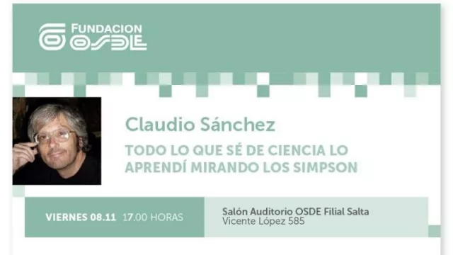 La Fundación OSDE cierra el año con una original charla sobre Ciencias y Los Simpsons