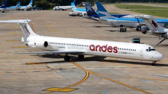 Desde Aeroparque, el Sindicato Aeronáutico se manifiesta por ANDES y AVIAN (Avianca Argentina)