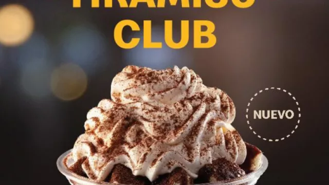 McDonald’s lanzó el nuevo postre “Tiramisú Club”