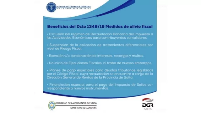 Los comerciantes consiguieron el alivio financiero para las PyMEs