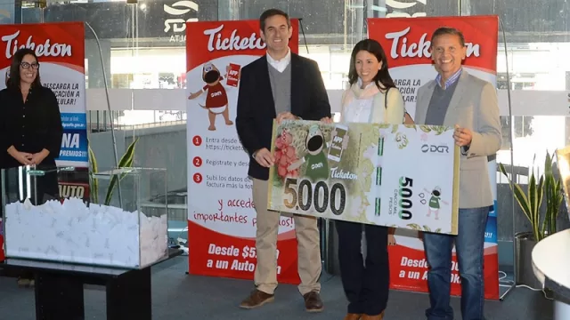 ¡Controlá si ganaste! Ayer se realizó un nuevo sorteo del Ticketon
