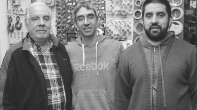 Los Valé, dos generaciones de expertos en bulones (desde hace 35 años)