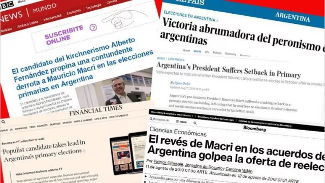 Diarios del mundo, sobre la derrota de Macri: dudas sobre la economía y un resultado irreversible