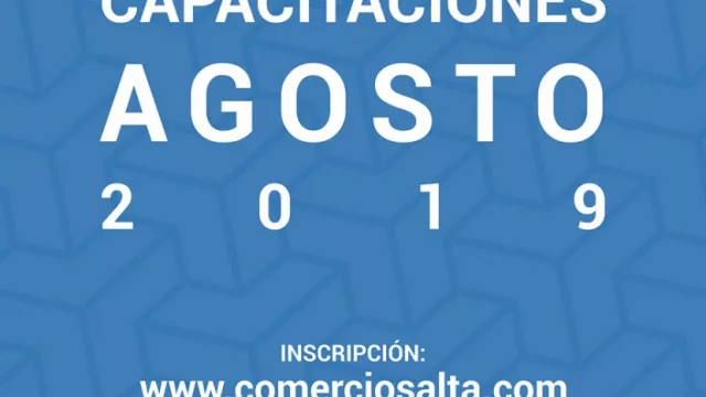 ¡Prepará la agenda! En agosto tenés cursos gratuitos en la Cámara de Comercio