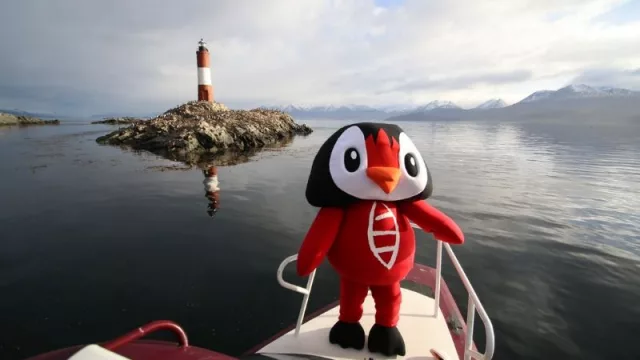 Este es Usupin, la mascota oficial de Ushuaia