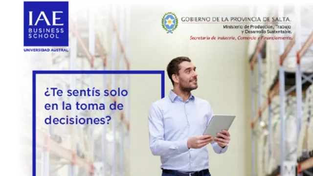 Dictarán en Salta el programa de Dirección de Pequeñas y Medianas Empresas del IAE Business School