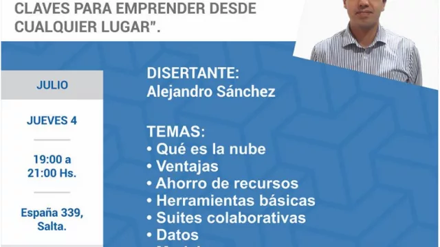 Tu empresa puede estar en la nube, y vos podés emprender desde cualquier lugar